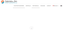 Tablet Screenshot of gabrielaplusjim.com